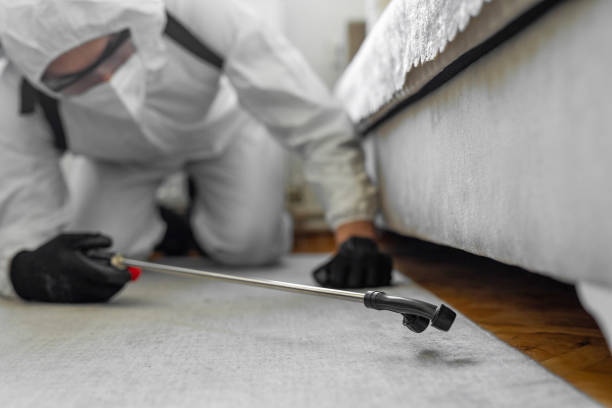 Professional Cockroach Control technician working in Newcastle, OK